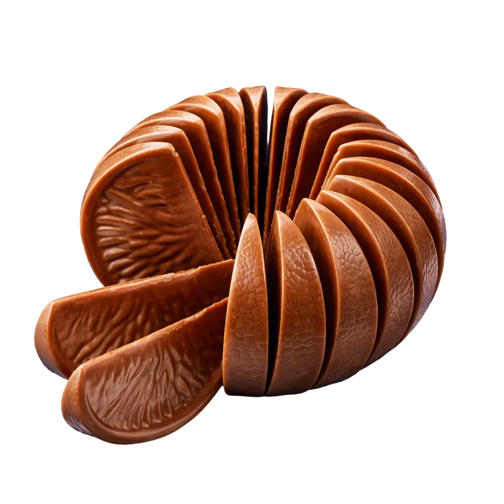 Coral Orange Chocolate