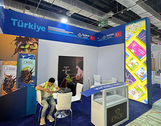 Ekol Çikolata, uluslararası fuarlarda lezzetlerini tanıtmaya devam ediyor.