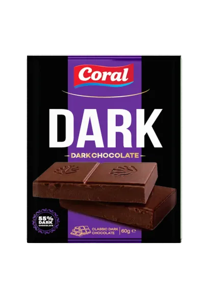 CORAL Dark Chocolate 60 G