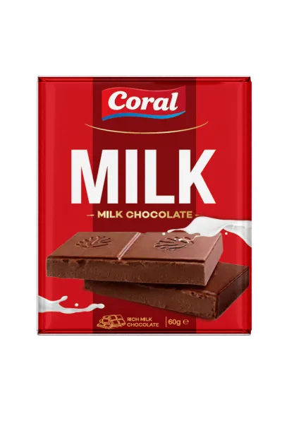 CORAL Milk Chocolate 60 G