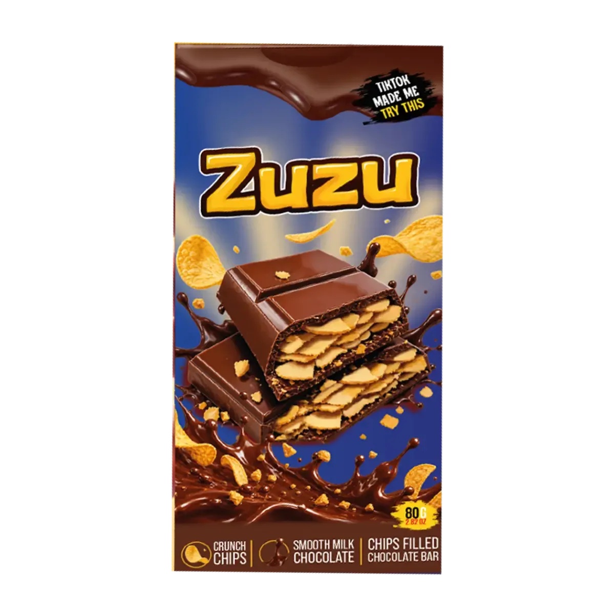 Çıtır Cips Dolgulu Karışık Çikolata