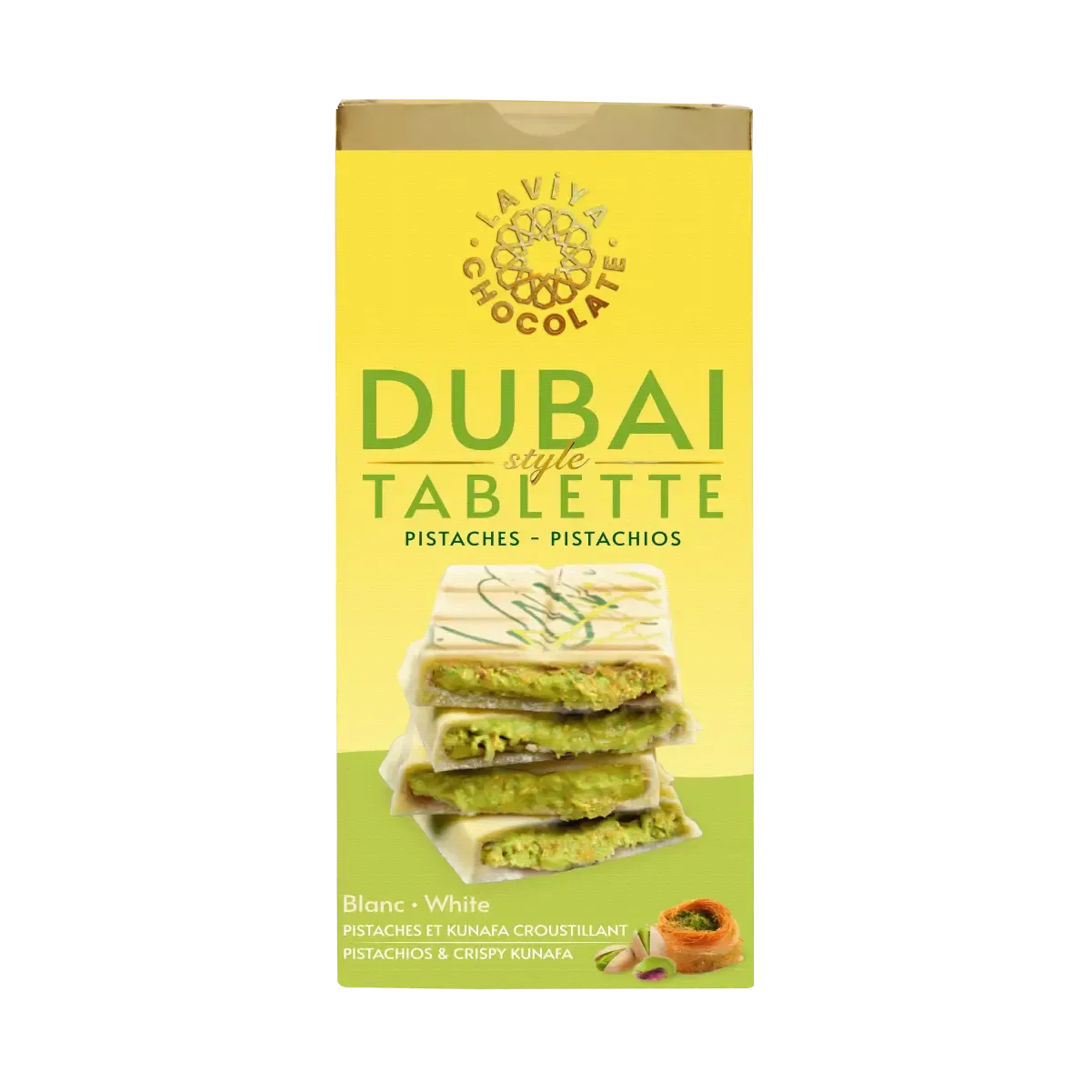 Pistachio (White Chocolate) Dubai Chocolate